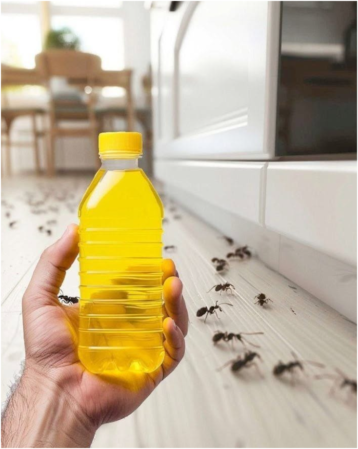 Binnen 4 minuten van mieren af: een eenvoudige natuurlijke oplossing voor in huis