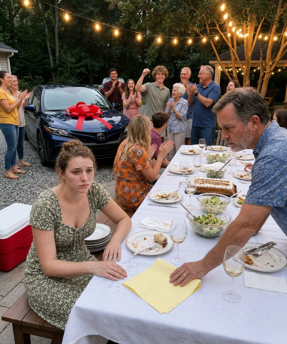 Mijn vader gaf mijn broer een auto en bracht mij tijdens hetzelfde diner huur in rekening