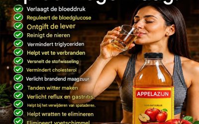Appelciderazijn: het natuurlijke geheim van je gezondheid en welzijn