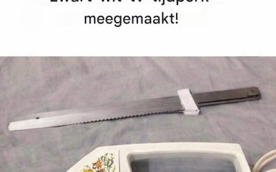 De elektrische keukenzaag: het vintage apparaat dat van feestelijke diners een familietraditie maakte.