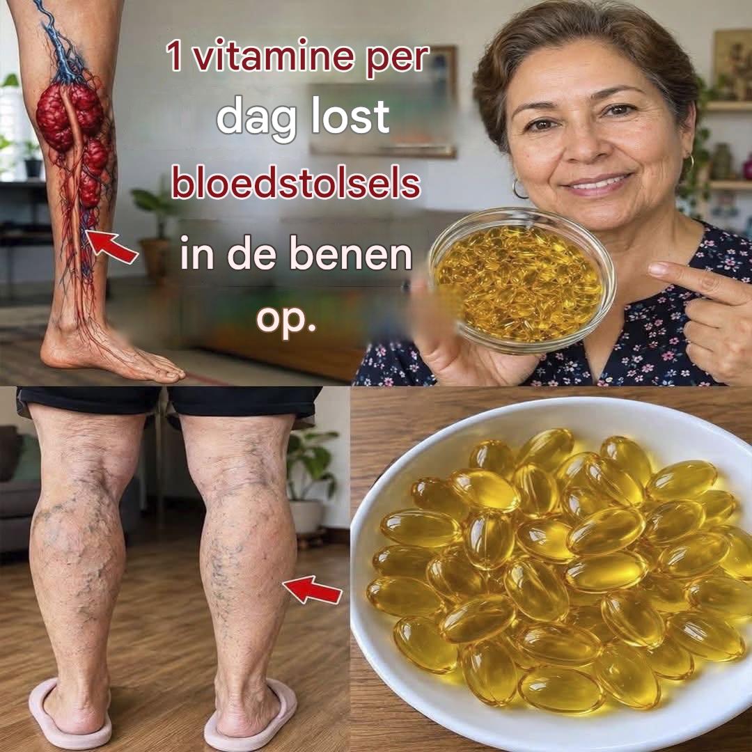 Wil 😍 je weten welke vitamine helpt bij de bloedsomloop en het uiterlijk van aderen?
