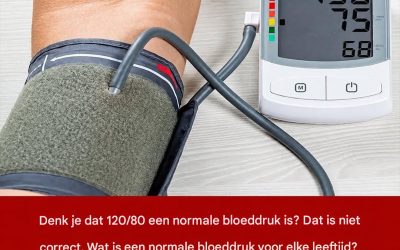 Wat is de normale bloeddruk voor elke leeftijd?