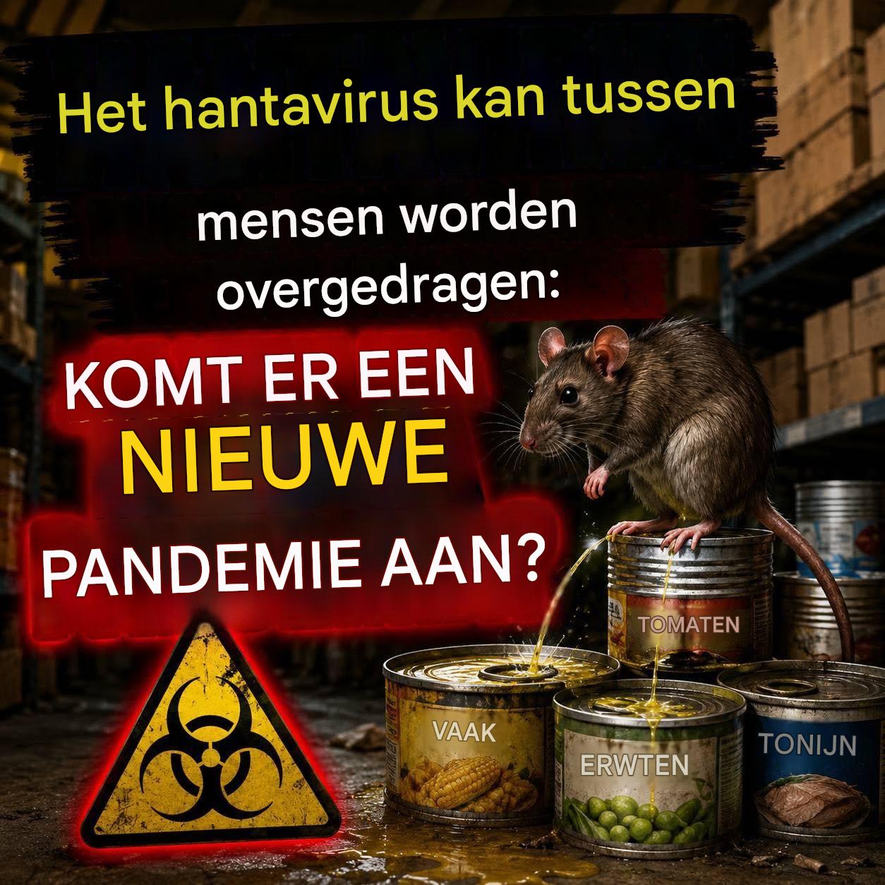 De WHO bevestigde dat dit hantavirus tussen mensen kan worden overgedragen