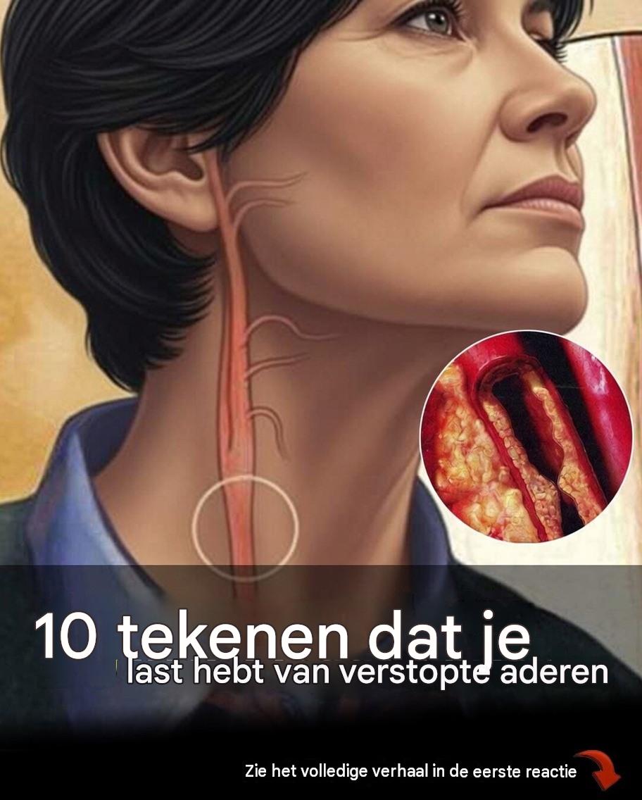 10 indicatoren van verstopte slagaders die u niet mag negeren