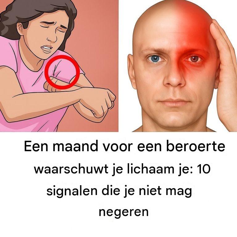 Een maand voor een beroerte waarschuwt je lichaam je: 10 signalen die je niet mag negeren…