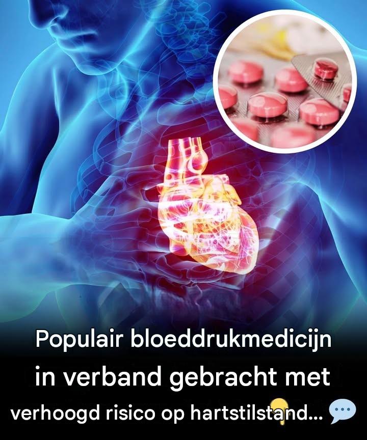 Populair bloeddrukmedicijn in verband gebracht met verhoogd risico op hartstilstand