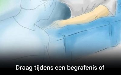 3 kleuren die je nooit naar een begrafenis moet dragen