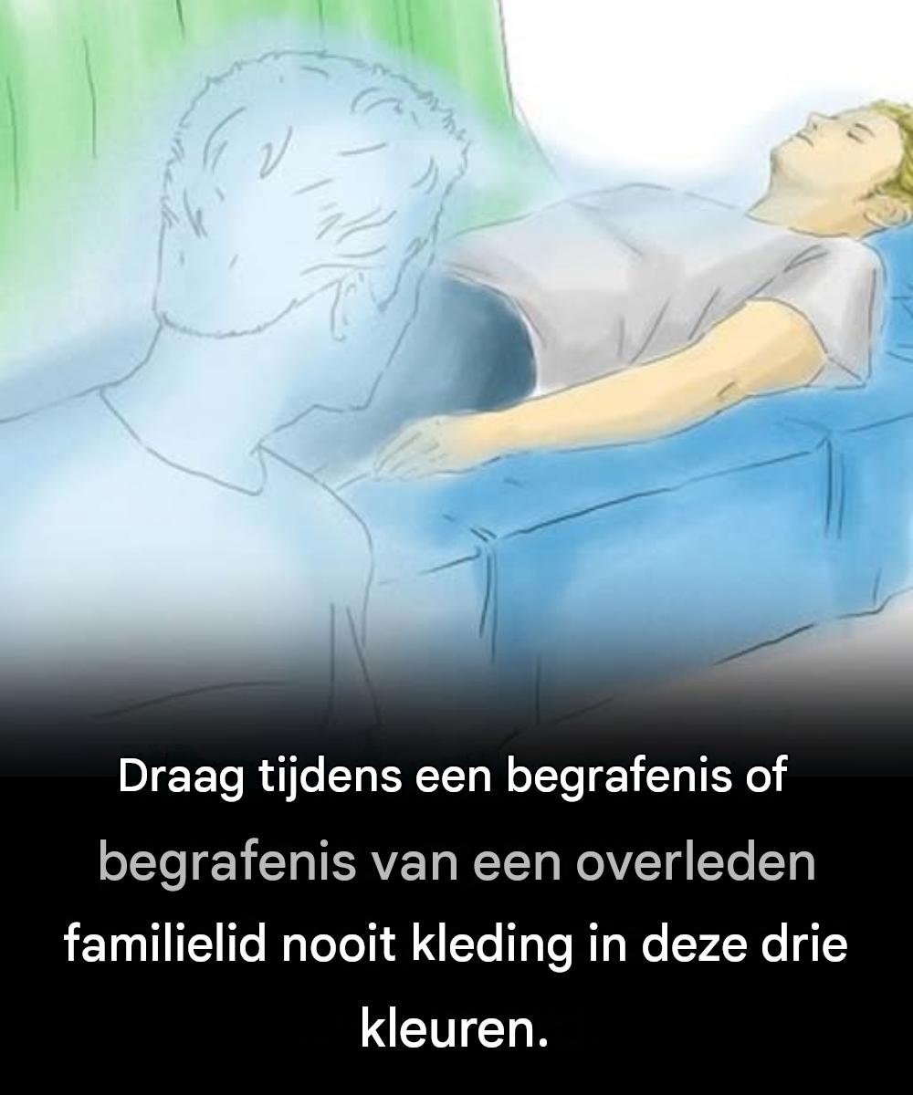 3 kleuren die je nooit naar een begrafenis moet dragen