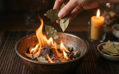 Ontdek de kalmerende werking van een brandend laurierblad.