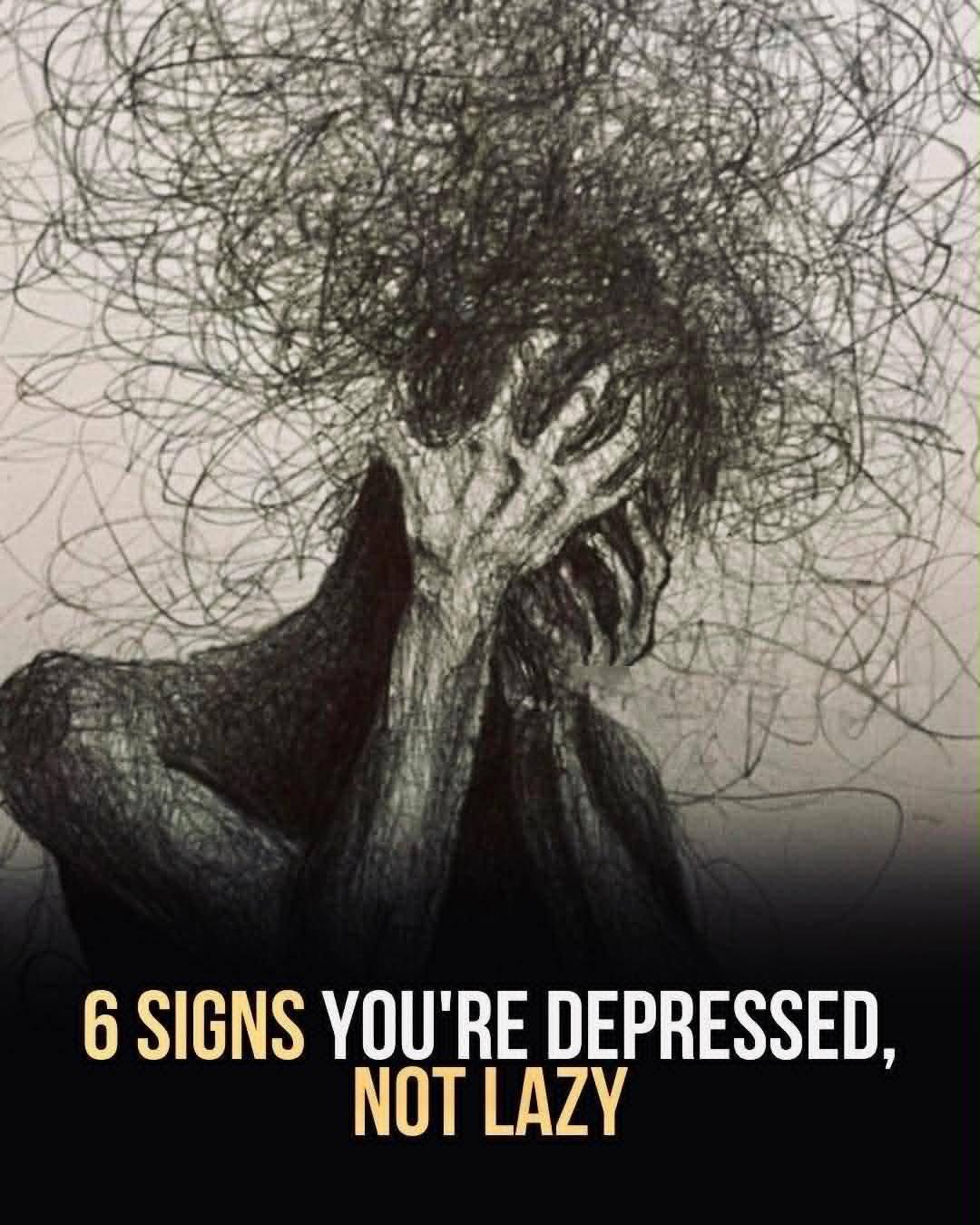 6 tekenen dat je depressief bent, en niet lui (de meeste mensen vergissen zich hierin)