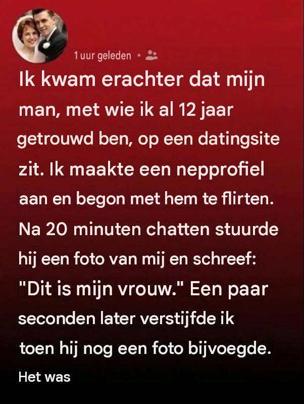 Ik dacht dat mijn man stiekem vreemdging, totdat ik de hartverscheurende waarheid ontdekte die achter zijn online profiel verborgen zat.