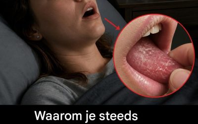 Word je wakker met een droge mond? Dit is wat je lichaam je misschien probeert te vertellen.