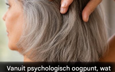 Waarom mensen die hun haar grijs laten worden, anderen vaak een ongemakkelijk gevoel geven.