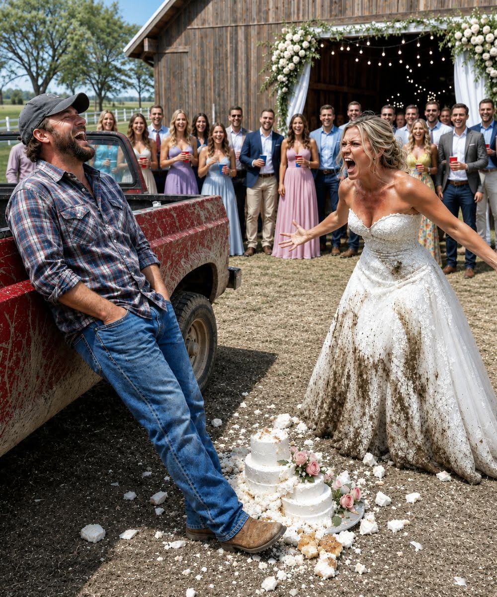 Ik ontdekte dat er een verjaardagsfeestje van een vreemde op mijn ranch werd gehouden, maar de vrouw met de tiara wist niet wie de eigenaar van het land was.