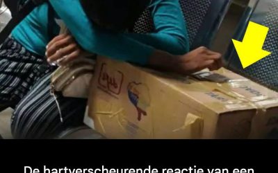 De hartverscheurende reactie van een moeder die de stoffelijke resten van haar baby in een kartonnen doos in het ziekenhuis ontving.