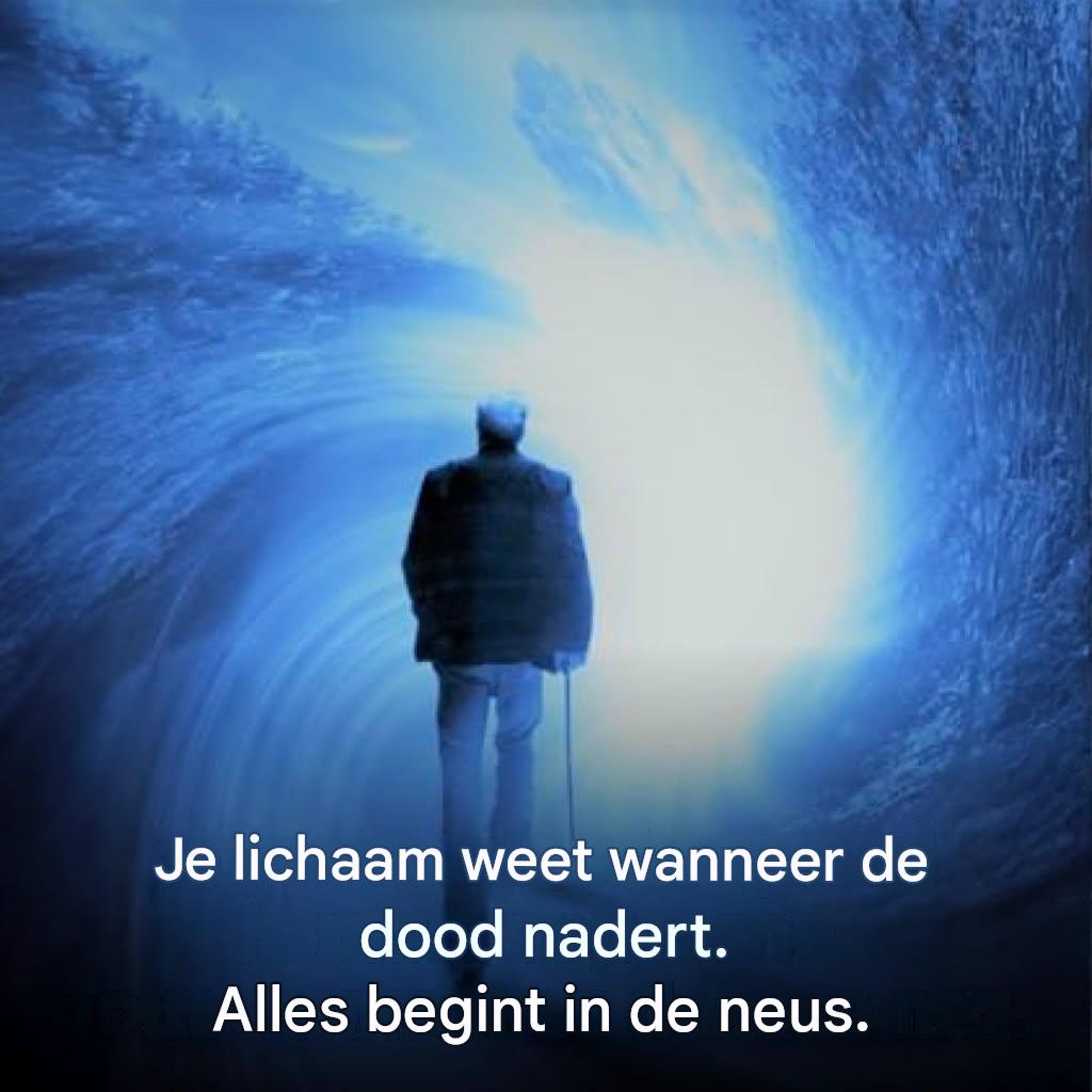 De geur van het einde: wanneer je neus het onzichtbare waarneemt voordat je verstand het ziet.