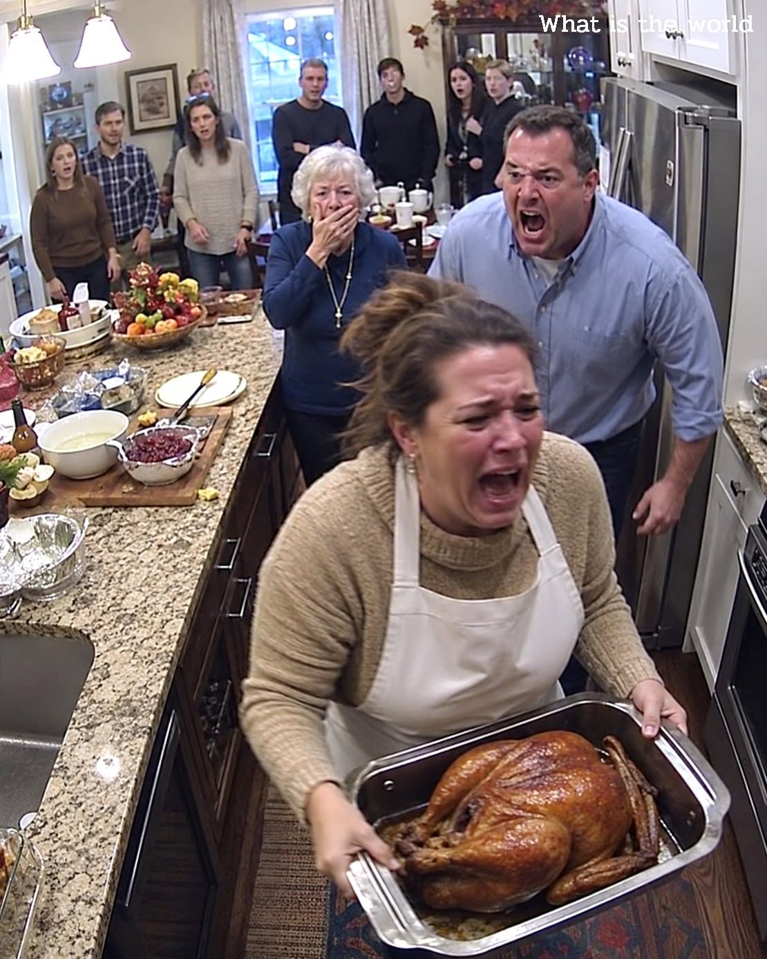 Midden in het koken van een Thanksgiving-maaltijd voor negen personen, vroeg mijn man plotseling een scheiding aan. Ik glimlachte, zette de pan neer, zei tegen zijn moeder: “Laat je nieuwe schoondochter maar koken,” en ging weg. Achtveertig uur later bleven ze maar bellen.
