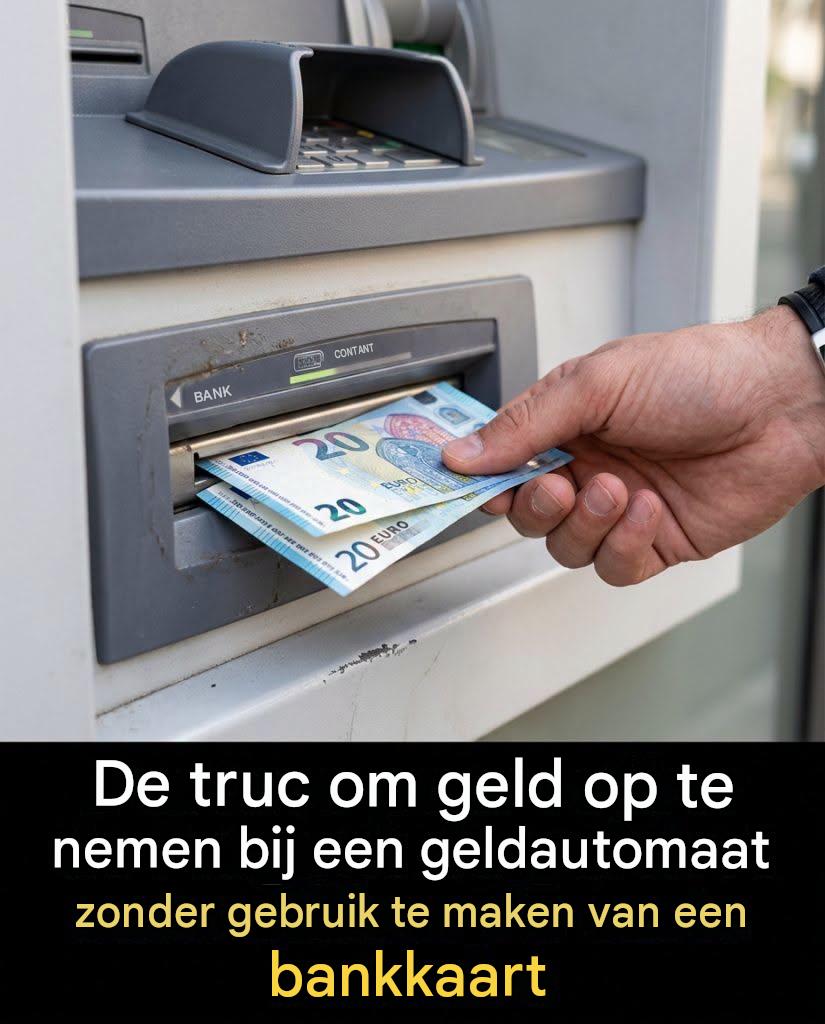 Bankpas vergeten? Ontdek hoe je zonder pas geld kunt opnemen bij een geldautomaat.