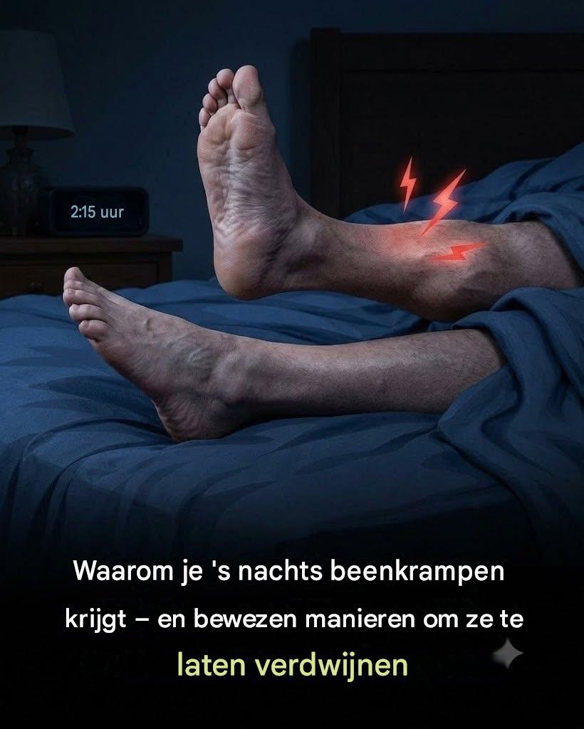 Dit is de reden waarom we ‘s nachts krampen krijgen… Lees meer