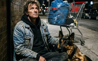 Een ogenschijnlijk onschuldig gebaar van een veteraan en zijn hond: het vergiftigde geschenk dat zijn carrière veranderde.