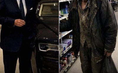 Ik deed alsof ik dakloos was en liep een supermarkt binnen om mijn erfgenaam te zoeken – wat daar gebeurde, bracht me bijna van mijn sokken.