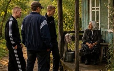 In een wereld vol onverwachte wendingen blijken de meest kwetsbaren soms de sterksten te zijn. Dit is het verhaal van een oude vrouw die, ondanks haar eenzame leven in een afgelegen huis, een onverwachte bondgenoot vond in het aangezicht van een bedreiging. Drie schurken dachten dat ze misbruik konden maken van haar zwakte, maar ze wisten niet dat er een trouwe beschermer in het bos op de loer lag.
