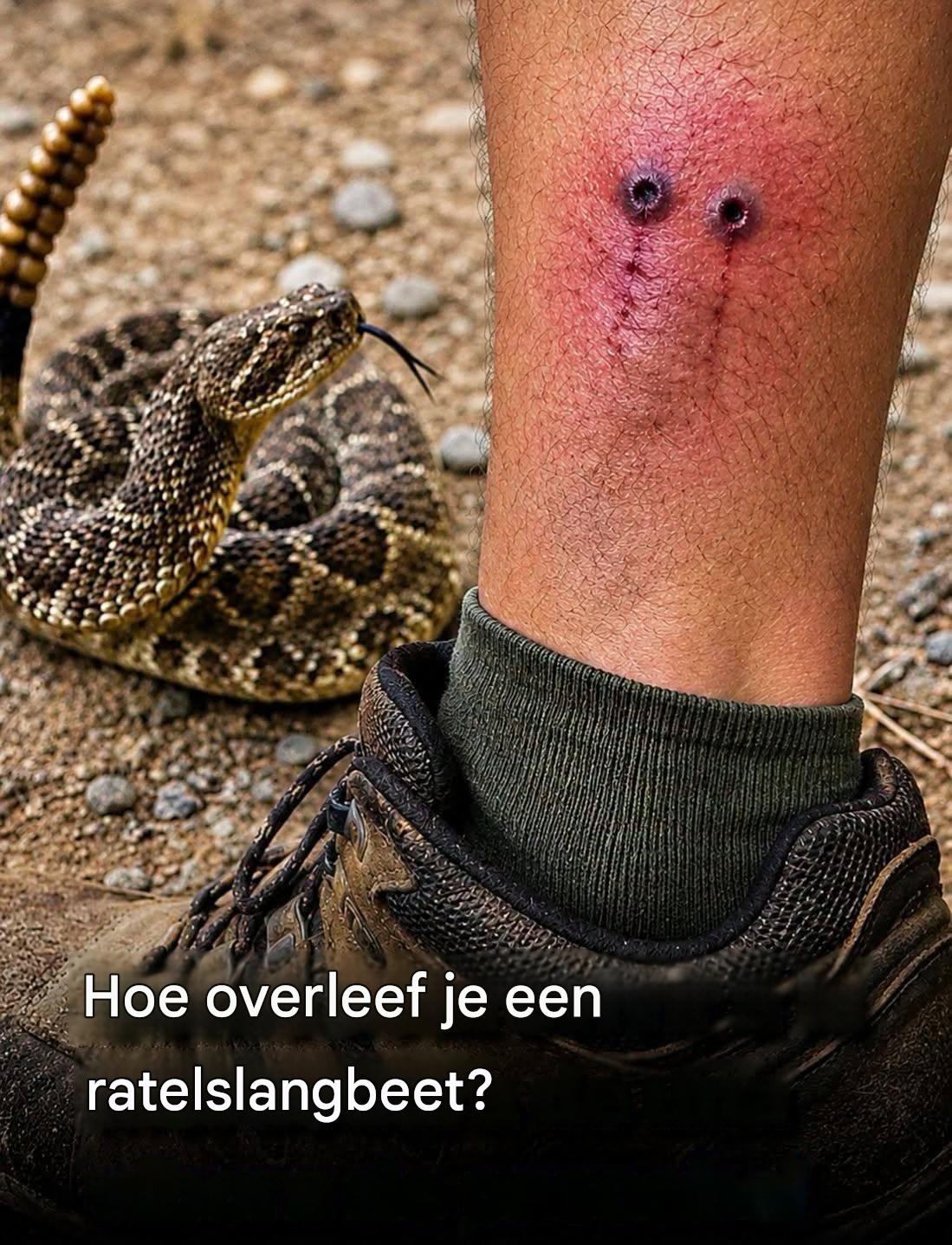 HOE OVERLEEF JE EEN RATTELSLANGBEET?