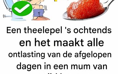 Een eenvoudig en effectief huismiddeltje tegen verstopping.