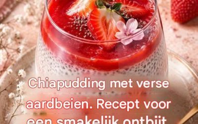 Aardbeienchia pudding is de laatste jaren steeds populairder geworden en is uitgegroeid tot een geliefd ontbijt. Dit eenvoudige en veelzijdige recept vereist geen koken en kan naar eigen smaak worden aangepast. De combinatie van chiazaad met verse aardbeien zorgt voor een gerecht dat niet alleen heerlijk is, maar ook boordevol essentiële voedingsstoffen zit.