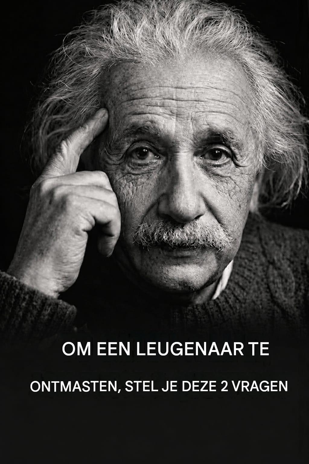 Om een ​​leugenaar te ontmaskeren, hoef je hem maar twee vragen te stellen…