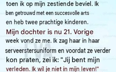 Ik heb mijn dochter in de steek gelaten… Ze keerde terug toen we haar het hardst nodig hadden.